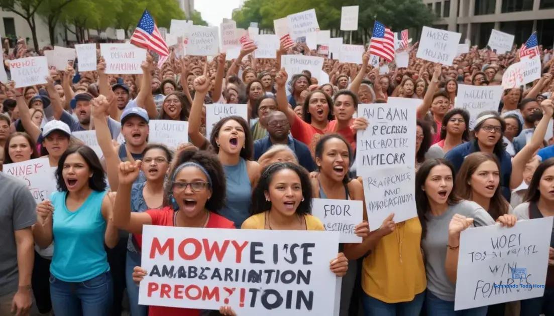 Recent examples of immigration policy protests