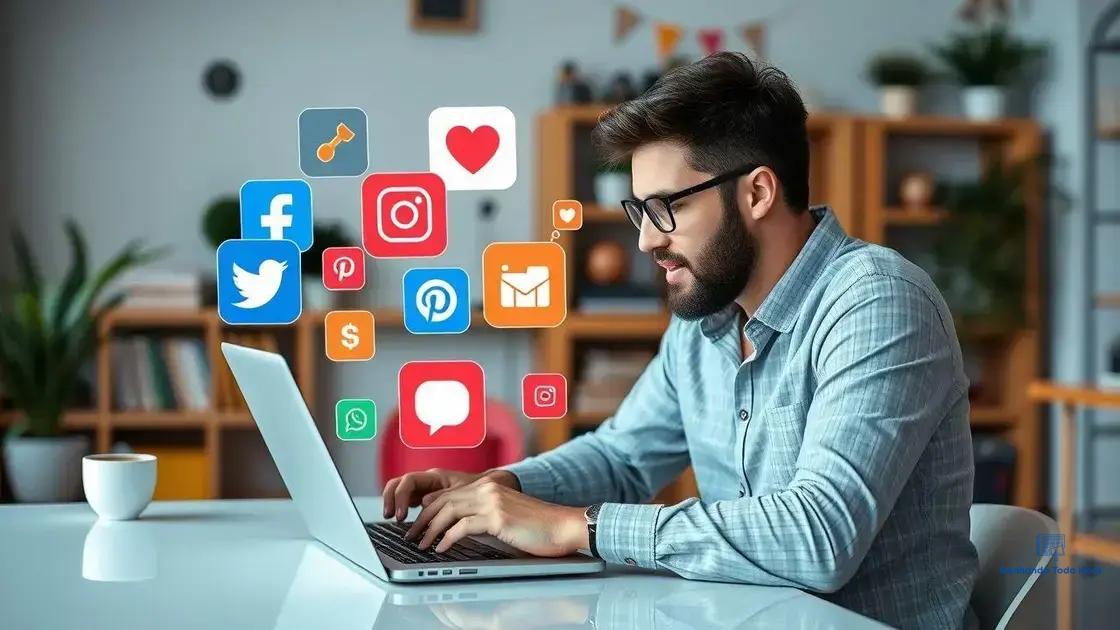 Utilizing social media for business