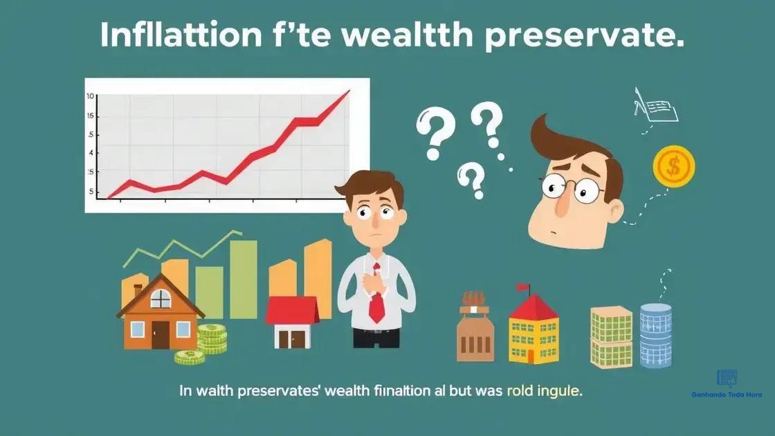 Impact of inflation on wealth preservation