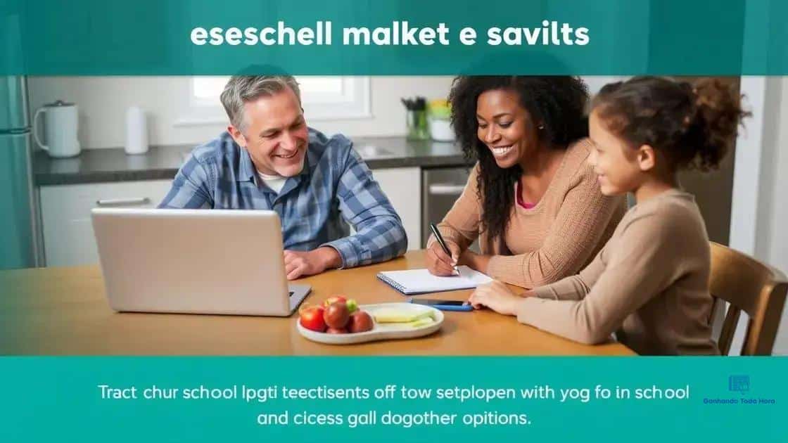 Tracking school meal savings effectively