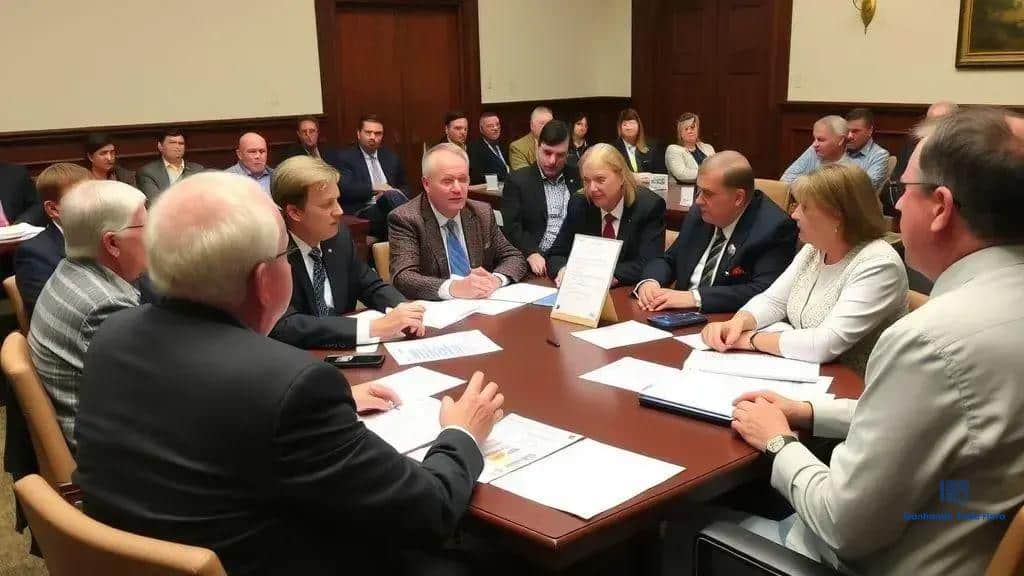 Key players in budget discussions Key players in budget discussions