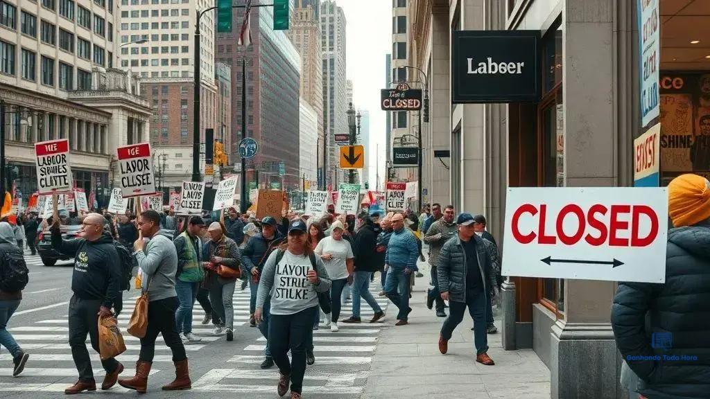 How strikes affect the economy