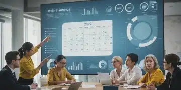 Group discussing 2025 health benefit changes