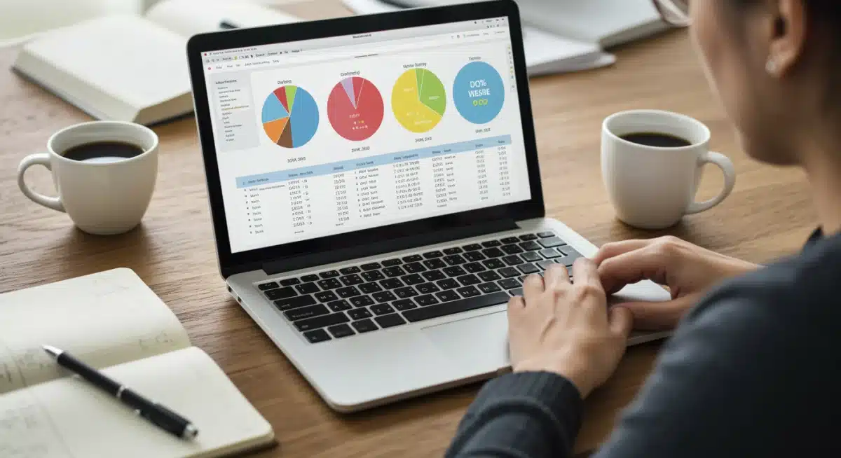 Individual researching various components of employee benefits and total compensation