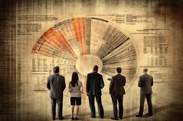 An illustration depicting a timeline of a person's life, highlighting key milestones and financial decisions related to retirement planning, such as starting a retirement account, making regular contributions, and eventually taking distributions at the required age.