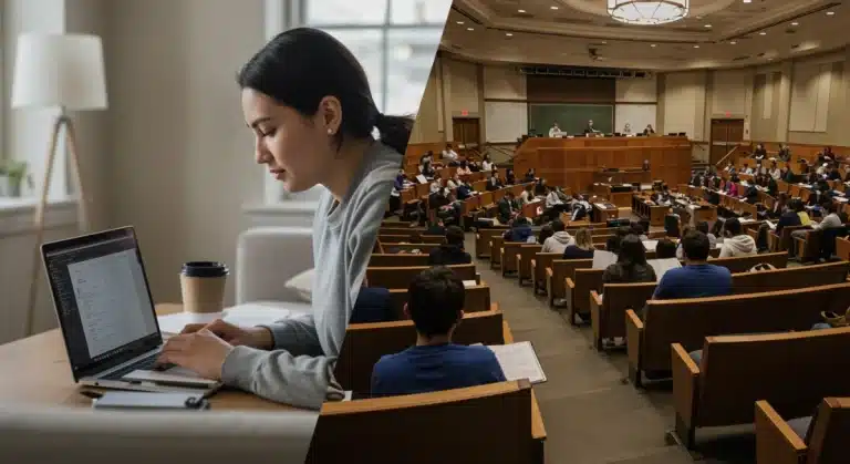 Online vs. In-Person University Programs Comparison 2025