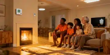 Family enjoying comfortable home thanks to energy assistance programs 2026